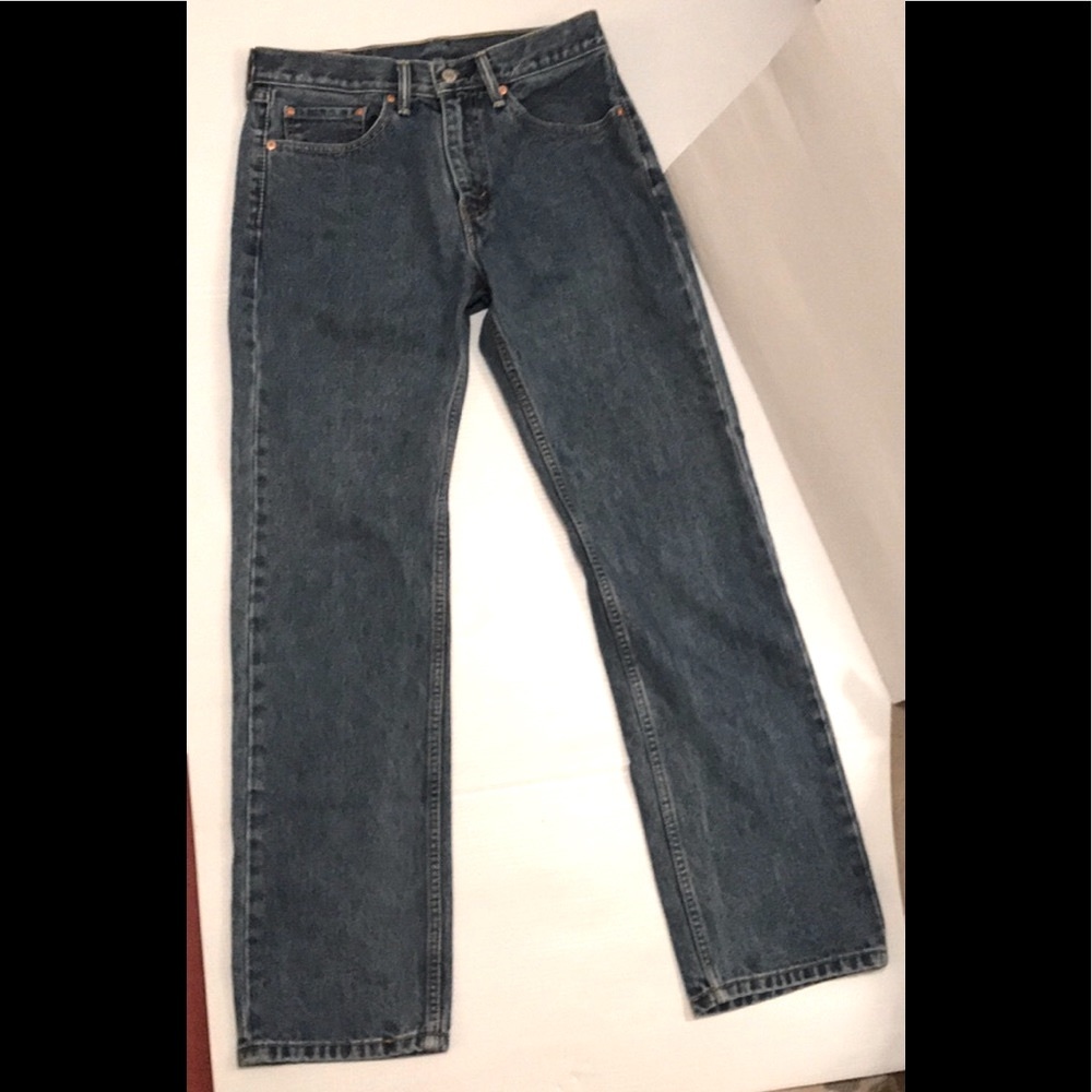 Levi Strauss & Co Men’s 505 Jeans Mens Size 35 W 32 L - Picture 4 of 8